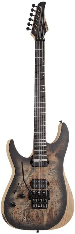 Schecter Reaper-6 FR S Left Hand Satin Charcoal Burst guitar