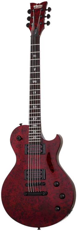 Schecter Solo-II Apocalypse Red Reign