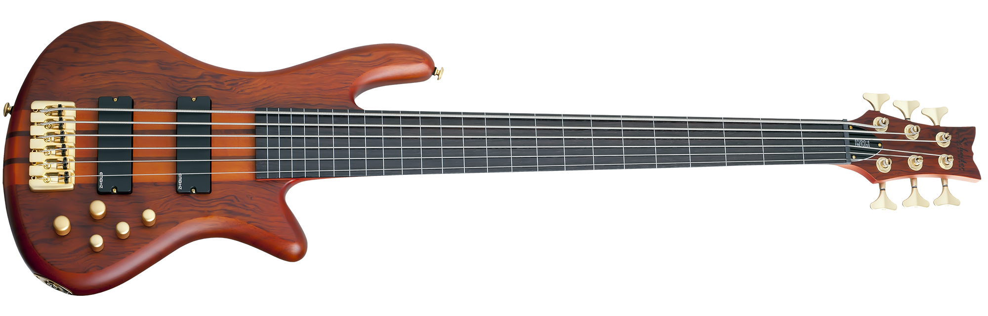 Schecter stiletto deals studio 5 fretless