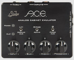 Suhr ACE Cabinet Simulator top view