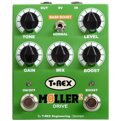 T-Rex Moller 2 Distortion & Boost top view