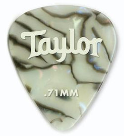 Taylor Celluloid 351, Abalone .71mm 12 pack