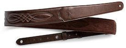 Taylor Vegan Leather Strap, Chocolate Brown w/ Stitching, 2.0