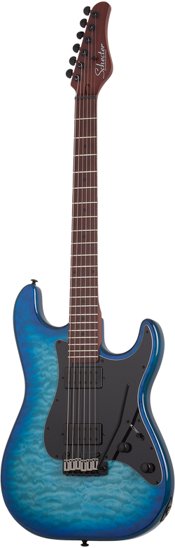 Schecter Traditional Pro - Transparent Blue Burst