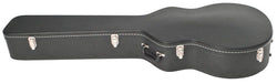 V-Case Acoustic Bass Shaped Plywood Hard Case w/ Arched Top (Black Vinyl Tolex)