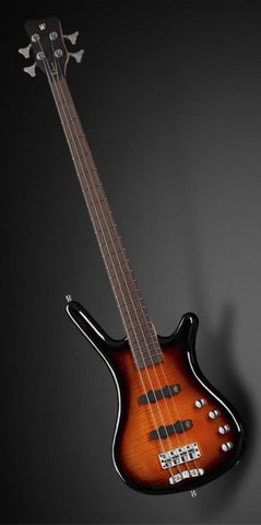 Warwick RockBass Corvette Classic 4-String Almond Sunburst Transparent