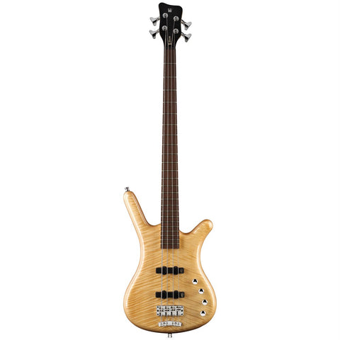 Warwick RockBass Corvette Premium 4-String Bass Guitar Natural Trans P