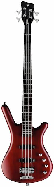 Warwick Corvette Basic Active 4 String Burgundy Red Oil.