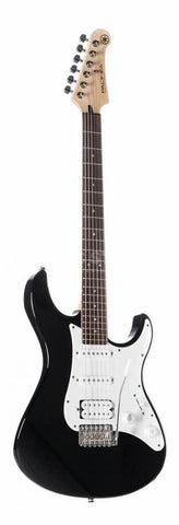 Yamaha Pacifica 112J Black with Humbucker and two single coils