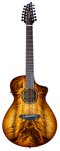 Breedlove Pursuit Exotic S Concert Amber 12 String CE Myrtlewood-Myrtlewood