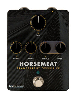 PRS Horsemeat Transparent Overdrive Pedal top view