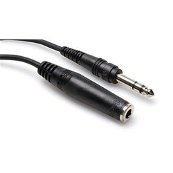 Hosa HPE-310 1/4 in TRS Headphone Extension Cable - 10ft
