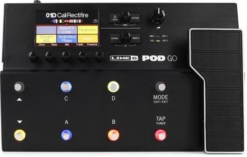 Line 6 POD GO guitar processor