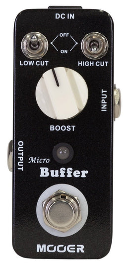 Mooer 'Microbuffer' Signal Buffer Micro Guitar Effects Pedal
