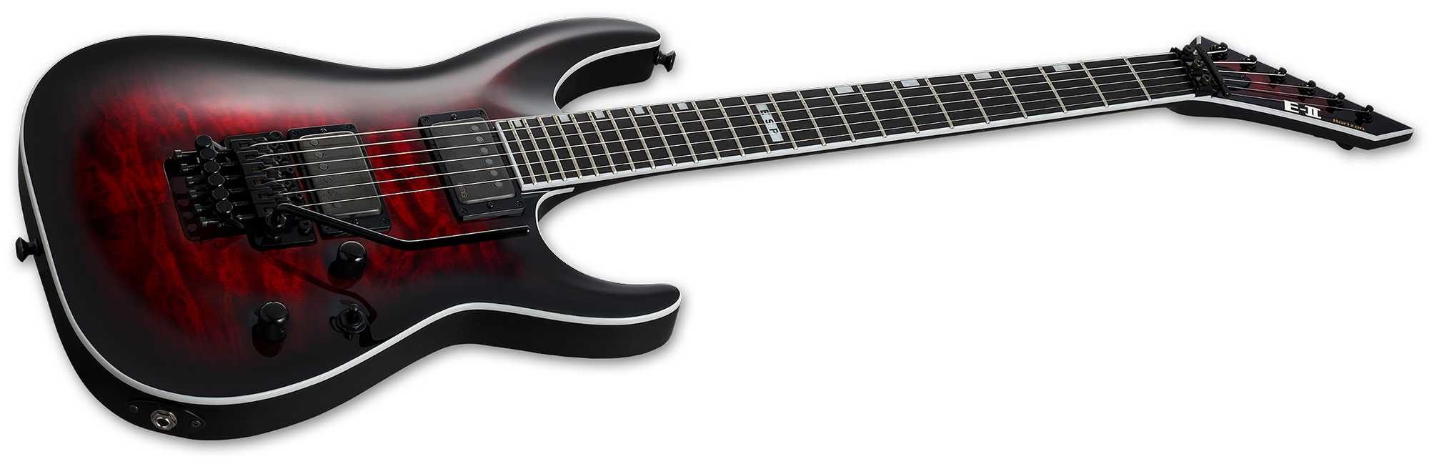 ESP E-II Horizon-II FR See Thru Black Cherry Sunburst