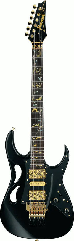 Ibanez PIA3761 XB Steve Vai Signature Model Guitar W/Case - Onyx Black