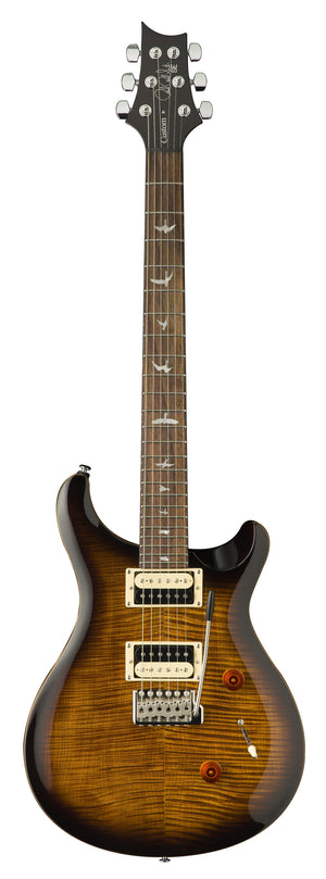 PRS SE Custom 24 Black Gold Burst Guitar