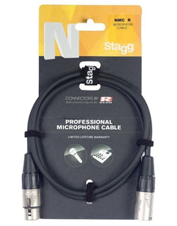Stagg Microphone Cable 3 Metre NMC3R