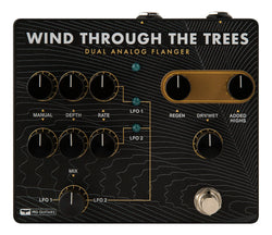 PRS Wind Through The Trees Dual Analog Flanger Pedal top view
