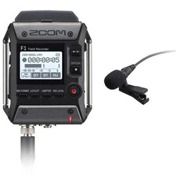 Zoom F1 Field Recorder + Lavalier Mic